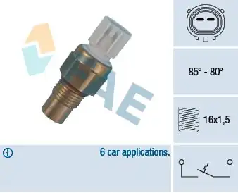 FAE 36485 | Fan Müşürü Accent Elantra 00 Accent 1 3i 1 5i CRDI