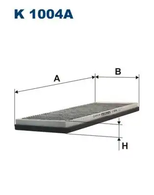 FILTRON K1004A | Polen Filtresi Karbonlu VW Passat 1 8 2 0 96 00 Audi A4 1 6 1 8 94 00