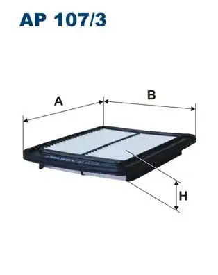 FILTRON AP107-3 | Hava Filtresi Hyundai İ10 1 1 08 13 Benzinli