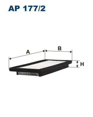FILTRON AP177-2 | Hava Filtresi Hyundai Atos Atoz 1 0 Benzin 98 04