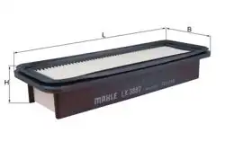 MAHLE LX3887 | Hava Filtresi 11-Micra.K13 1.2