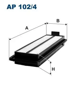 FILTRON AP102-4 | Hava Filtresi Honda Accord 2 2 CDTI 04 08