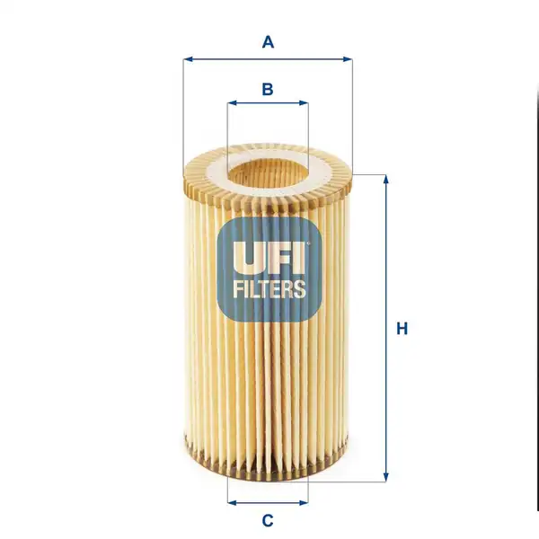 UFI 25-002-00 | Yağ Filtresi Mercedes Om611 Om642 M112 M113 M272 928264