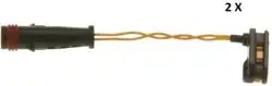TRW GIC253 | Fren Balata Kablosu Arka 06-Crafter