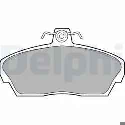 DELPHI LP911 | Fren Balata Ön Honda Civic VI Aerodeck/Fastback 94-01 1.4-2.0