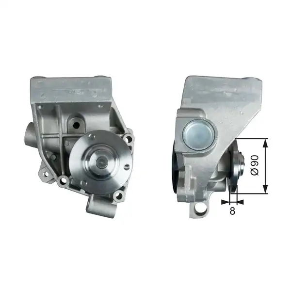 Gates Wp0138 Devirdaim Peugeot Boxer 2 2 Hdi 99 Citroen Jumper 2 8 Hdi 00 Fiat Ducato 2 8 JTD 98 2 5 TD 94