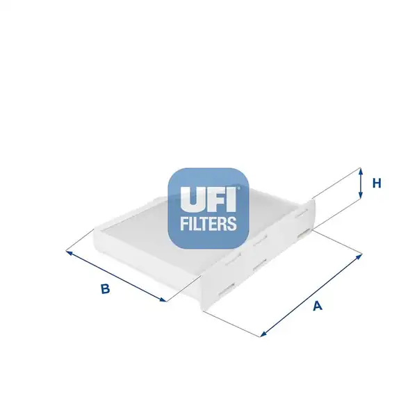UFI 53-148-00 | Polen Filtresi VW Golf V VI Jetta III Caddy Passat Audi A3 Seat Leon Altea Toledo Skoda Octavia Tiguan