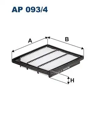 FILTRON AP093-4 | Hava Filtresi Fiat Freemont 2 0 JTD 11 16 Chrysler