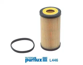 PURFLUX L446 | Yağ Filtresi Volvo S40 V70 2 5 D3 D4 D5 09 13