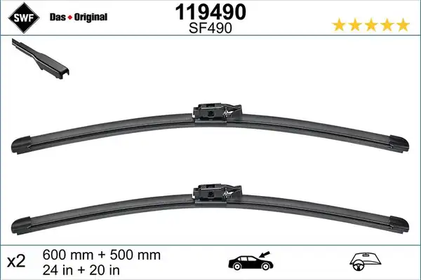 Valeo 119490 Silgi Süpürgesi Tk 60 50cm 18 X2 F39 Bmw X2