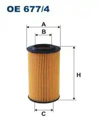 FILTRON OE677-4 | Yağ Filtresi Mercedes-Benz OM651 W204 / W212 / W639 / W906 / W910
