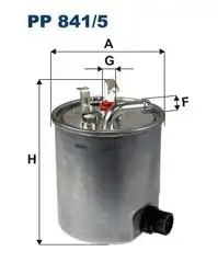 FILTRON PP841-5 | Mazot Filtresi Mercedes Sprinter 901/902/903/904 00>06 OM612-981 316/416 CDI