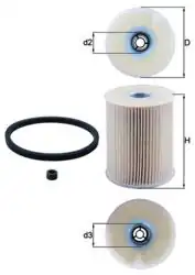 MAHLE KX231D | Mazot Filtresi Astra G Astra H Corsa C 1.7D Y17dt