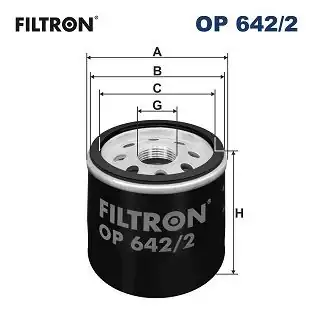 FILTRON OP642-2 | Yağ Filtresi Clio İ II III Kango Express Twingo Modus Sandero 1 2 16v