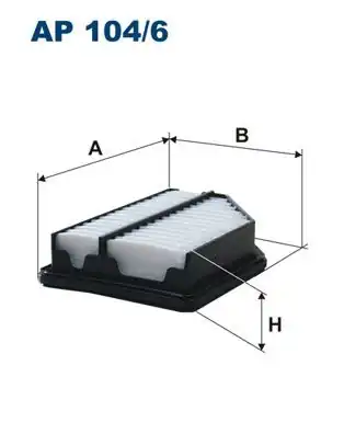 FILTRON AP104-6 | Hava Filtresi Honda Civic VIII FK HB 1 4 05 11