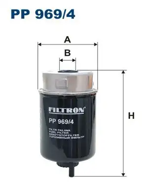 FILTRON PP969-4 | Mazot Filtresi Land Rover Defender 2 2 2 4 Td4 4x4 06 16