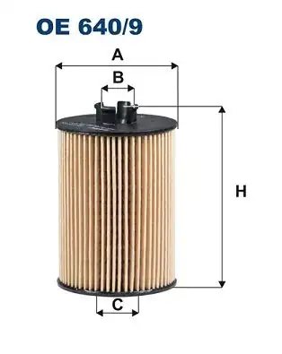 FILTRON OE640-9 | Yağ Filtresi Mercedes A Serisi W169 B Serisi W245 M266