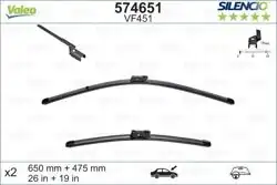 VALEO 574651 | Silgi Süpürgesi Tk 65 + 47,5Cm 07-15 Mondeo