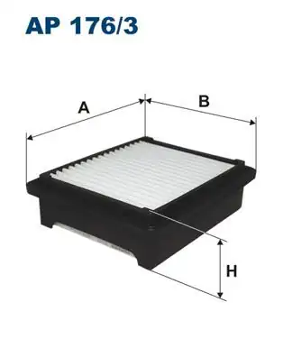 FILTRON AP176-3 | Hava Filtresi 99 Jımny 1 3 16v