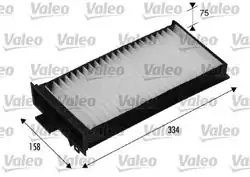 VALEO 698540 | Polen Filtresi Citroen C5 01- Aktif Karbonlu