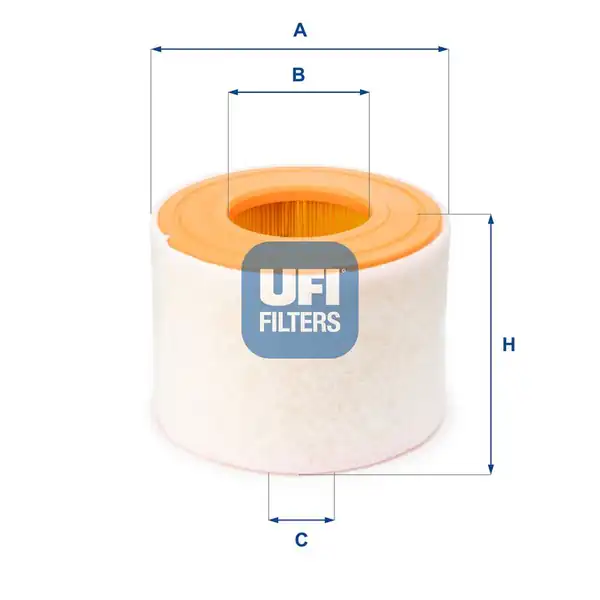 UFI 27-A54-00 | Hava Filtresi A6 C7 Avant 10 18 2 0 TDI TFSI Quattro A6 C7 11 18 2 0 TDI TFSI A6 12