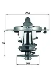 MAHLE TX7285D | Termostat 85°C Era Getz Ceed Cerato 1.5 1.6 CRDI 06 -