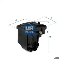 UFI 24.027.00 | Mazot Filtresi 1007 (Km_) 05-1.6 HDI 206 Sw (2E / K) 02-071.6 HDI 110 207 CC (Wd_) 07-151.6 HDI 207 Sw (Wk_) 07-131.6 HDI 1.6 HDI 307 (3A / C) 00-121.6 HDI 110 1.6 HDI 307 Sw (3H) 02-091.6 HDI 110 1.6 HDI 90 307 Sw Kombi Van (3E_, 3H_) 03-