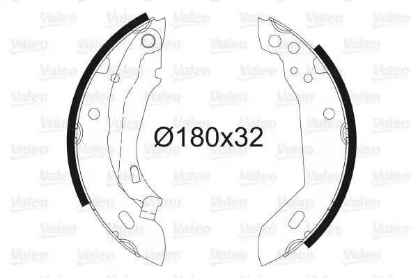Valeo 562037 Pabuç Balata Peugeot 205 306 Citroen Zx Xsara