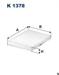 FILTRON K1378 | Polen Filtresi Audi A4 A5 Q5 Q7 A6 A7 A8 Q8 e-tron 15-