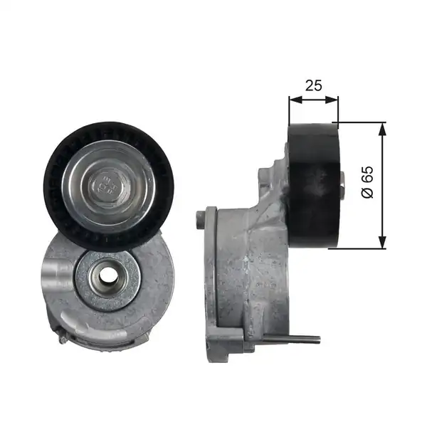 Gates T39186 V Kayış Gergisi Peugeot 308 407 508 3008 5008 C4 C5 Ds4 Ds5 Expert Scudo Jumpy 2 0 Hdi