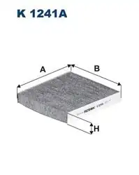 FILTRON K1241A | Polen Filtresi 00-Almera-Primera