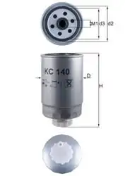 MAHLE KC140 | Mazot Filtresi Boxer Jumper Ducato 2.8Hdi