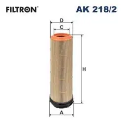 FILTRON AK218-2 | Hava Filtresi 02-09 E-Seri (W211-S211) E220