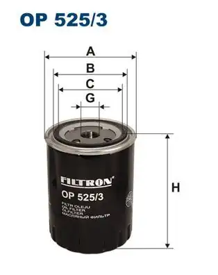 FILTRON OP525-3 | Yağ Filtresi 96 03 Golf III IV Passat Polo T Porter T4 1 9tdi