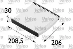 VALEO 698594 | Polen Filtresi Renault Laguna II 01-