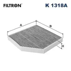 FILTRON K1318A | Polen Filtresi Karbonlu Audi A6 A7 A8 1.8/2.0/2.8/3.0 TFSI 2.0 TDI 10-18