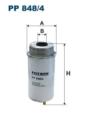 FILTRON PP848-4 | Mazot Filtresi Ford Transit V184 2 0 2 4 TDCI TDe 02 06 Transit V347 2 2 TDCI 06