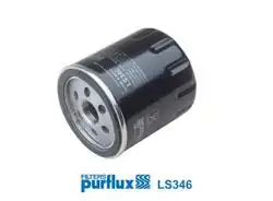 PURFLUX LS346 | Yağ Filtresi Brava 95-02 1.9 TD/JTD, Bravo I 95-01 1.9 JTD, Coupe 93-00 2.0 20V, Doblo 01-