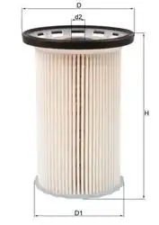 MAHLE KX342 | Mazot Filtresi 11-Passat 2.0Tdi