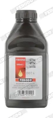 FERODO FBX050 | Hidrolik Dot 4 Sarı 500gr Koli 24 Adet 24 Adet 2032888