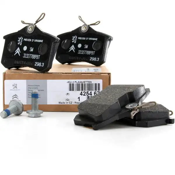Psa 1647873680 Peugeot 307 Arka Fren Balata Takımı Citroen C4 1007