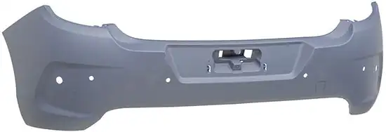 PHIRA C410331 | Arka Tampon Astarlı 6 Sensör Delikli 5 Kapı Citroen C4 II B7 2010