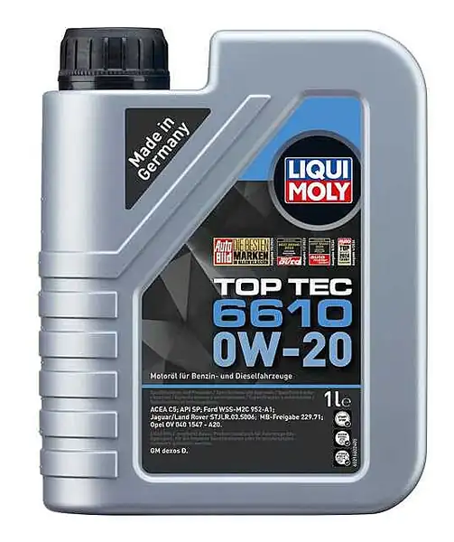 LIQUI MOLY Top Tec 6610 0w20 1 Litre 21660