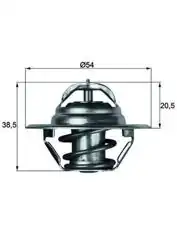 MAHLE TX383D | Termostat 83C Polo/Ibiza/Cordoba A4/A5/A6/Q5 1.4 16V 2.0 TDI 00-10 08-