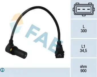FAE 79071 | Krank Devir Sensörü Opel Astra G 1 7d X17dtl
