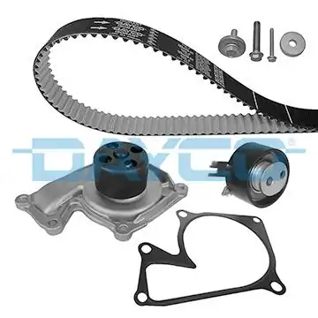 DAYCO KTBWP5322 | Triger Gergi Seti (Renault Clio II-Kangoo-Megane 1.5 DCI / Micra-K12-Note-Qashqai 1.5 DCI)