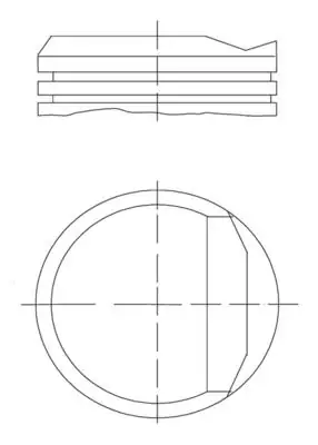 MAHLE 0158800 | Ford Motor Piston Segman 76 00mm Std Escort Fiesta Orıon Mondeo Zh16 1 6 Ztech E Ghia Glxi 16 4 Adet