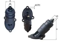 MAHLE HX155 | Şanzıman Filtresi 09-Aı.A4-A5 Hidrolik