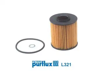 PURFLUX L321 | Yağ Filtresi Bmw M57 E38 E39 E46 X5 E53 Range Rover III 3 0d 02 12
