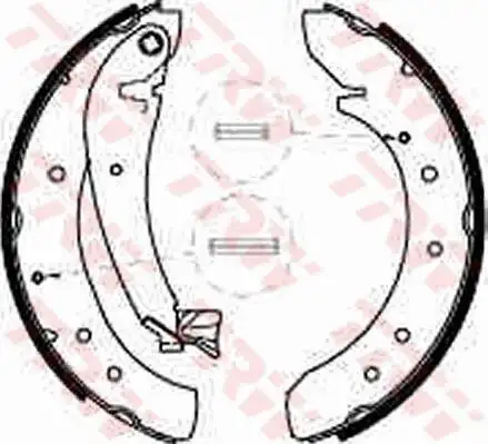 TRW GS8546 | Kampana Balata Peugeot Boxer Fiat Ducato Jumper 1800kg 254x57